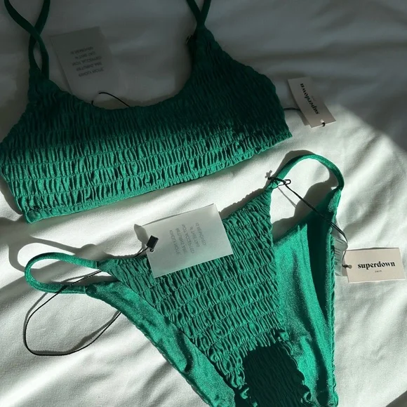 Superdown Green Bikini Set - Picture 3 of 3